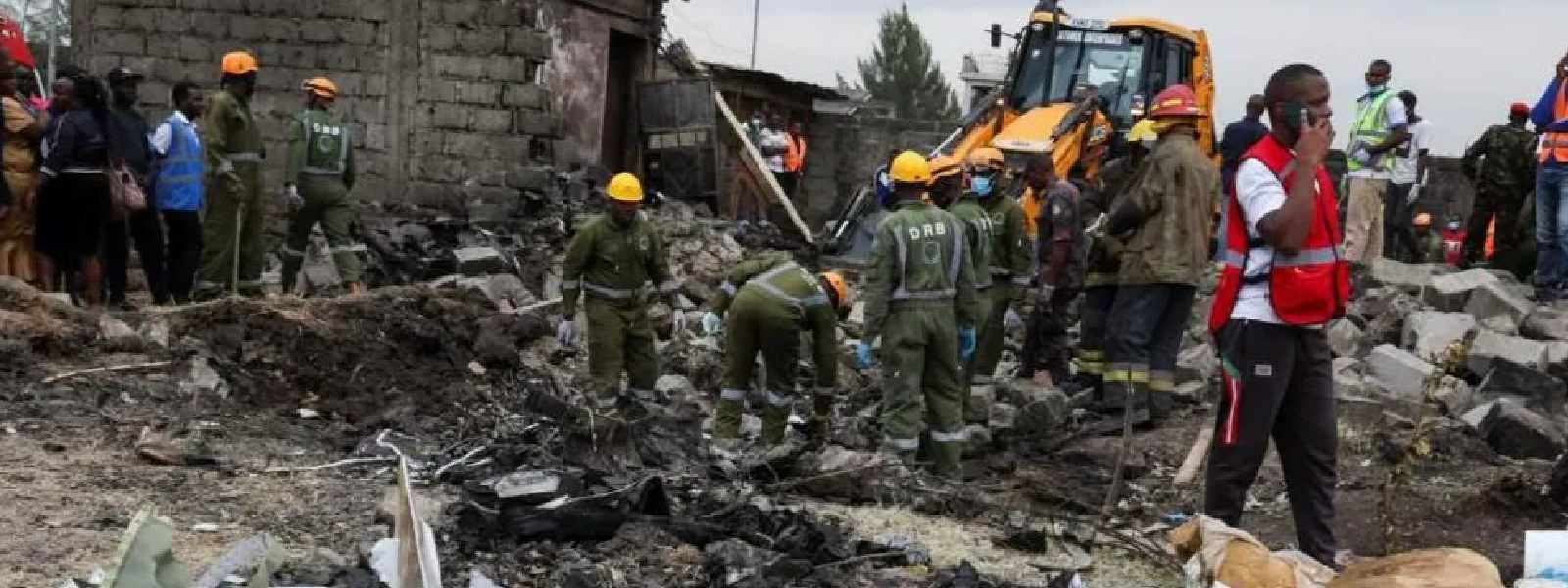 කෙන්යාවේ ගුවන් යානයක් කඩා වැටී හයක් මරුට